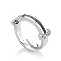 Anillo Marcello Pane Mujer in Plata ANYL001 B - ANYL001 B